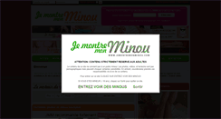 Desktop Screenshot of jemontremonminou.com